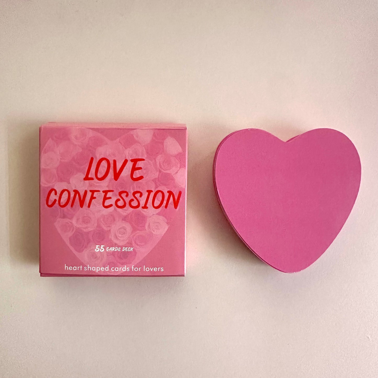 (Customizable) "Love Confessions Oracle Deck," FOR TAROT READING