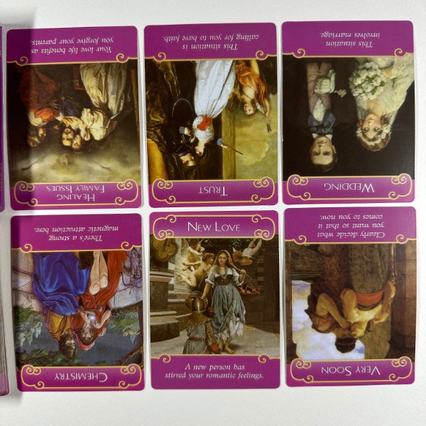 (Customizable) "The Romance Angels Oracle Deck,"
