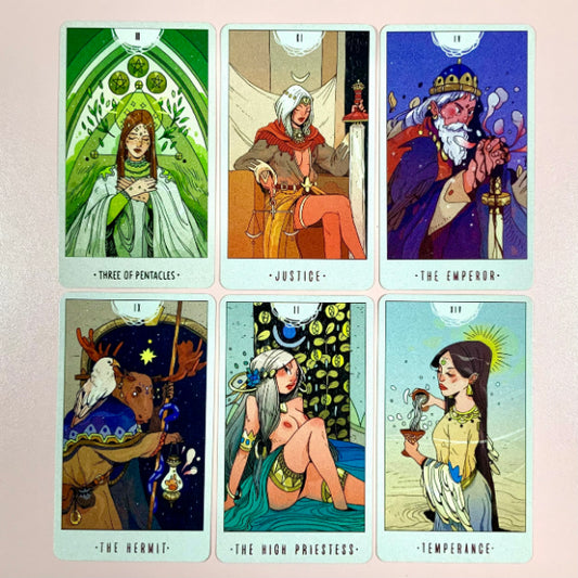 (30 MIN) White Numen Tarot Deck Reading