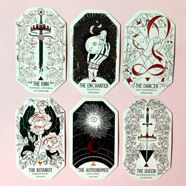 (Customizable) "The Citadel Fantasy Oracle Deck," FOR TAROT READING