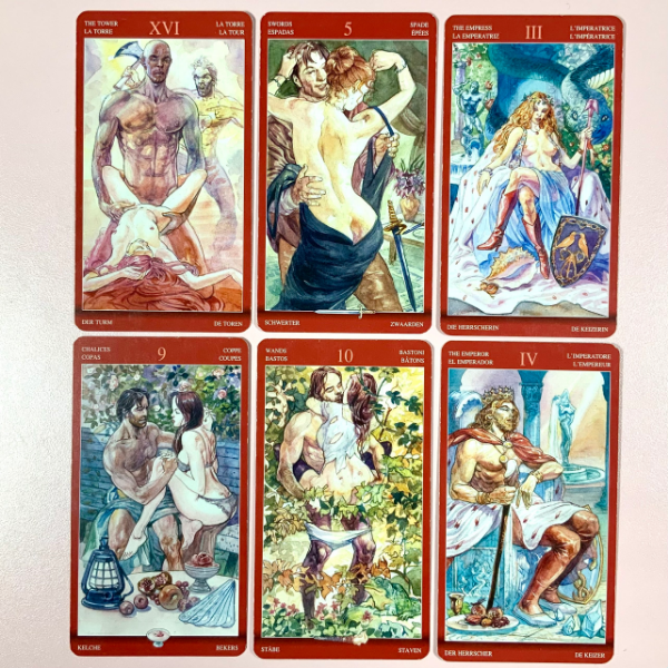 (Customizable) "Tarot of Sexual Magic Deck,"