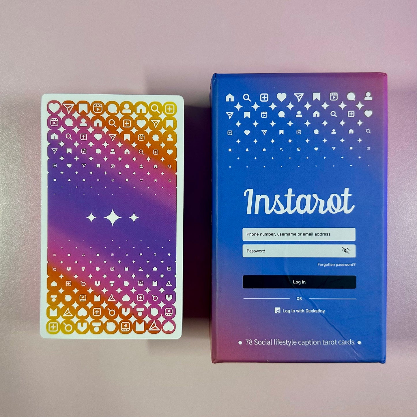 (Customizable) "Insta Tarot Deck," FOR TAROT READING