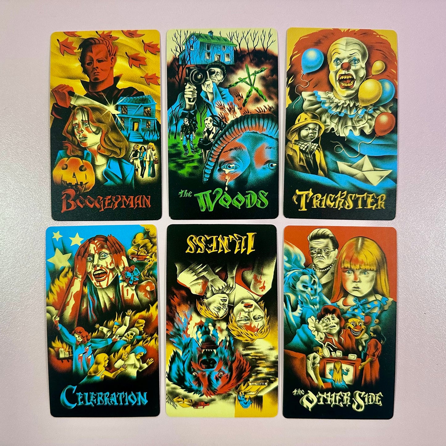 (Customizable) "Horror Oracle Deck Reading," FOR TAROT READING