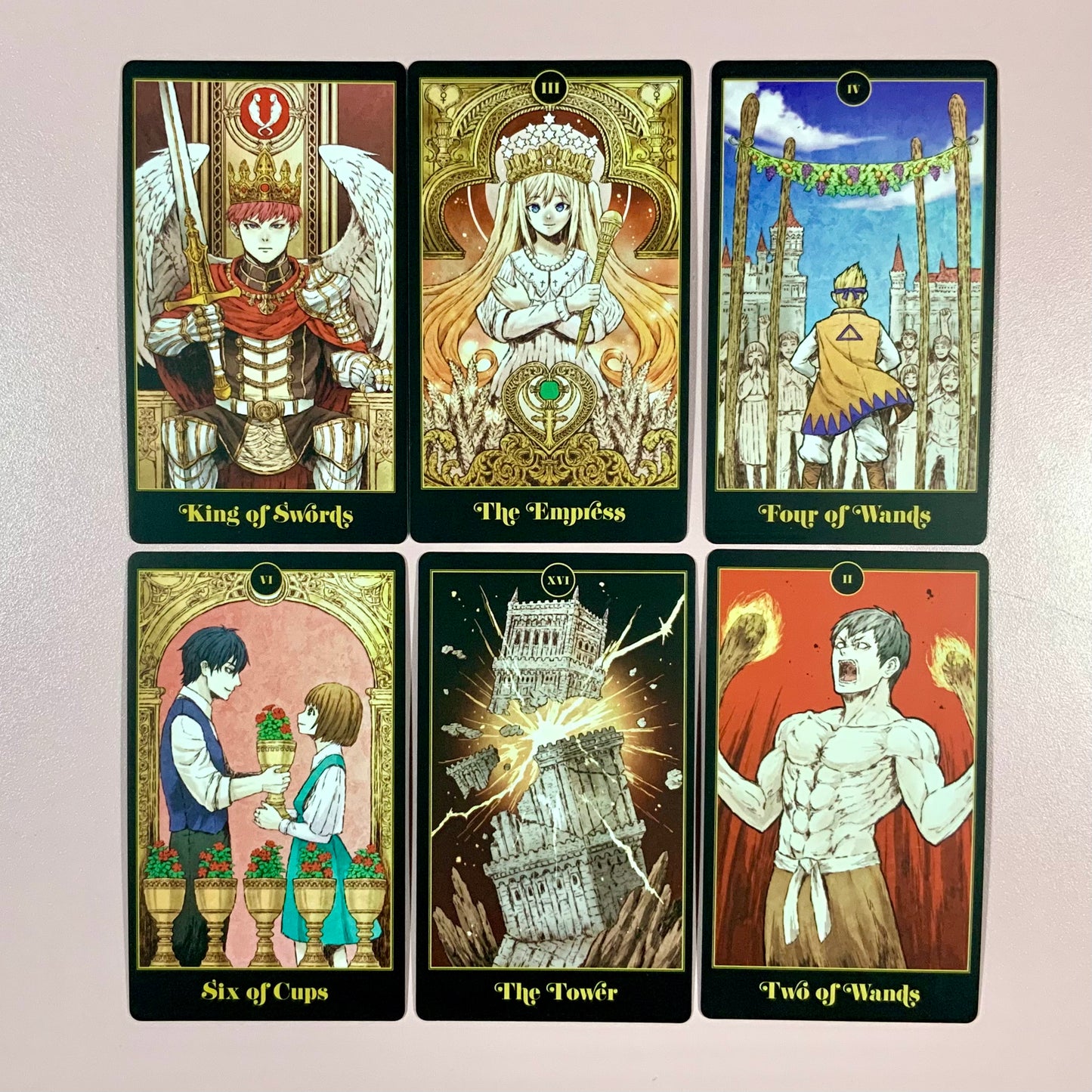 (Customizable) "The Anime Tarot Deck," FOR TAROT READING