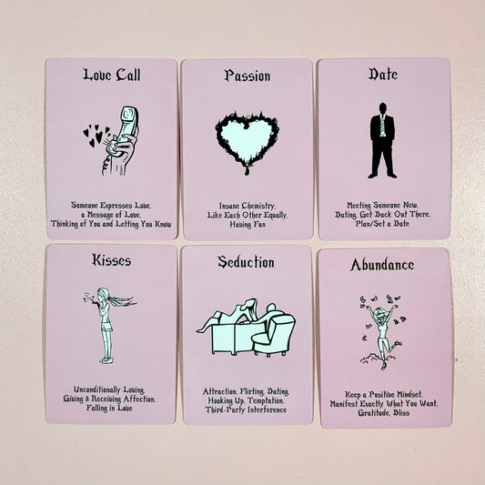 (Customizable) "Love Oracle cards Deck,"