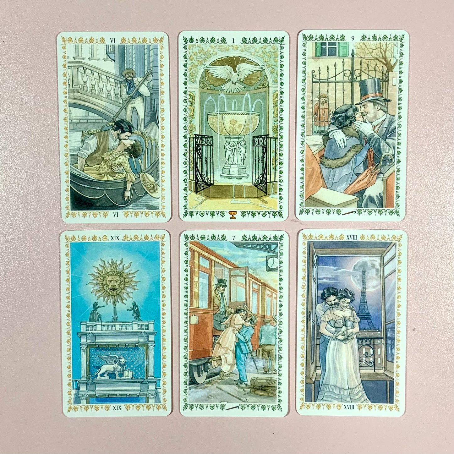 (Customizable) "The Romantic Tarot Deck," FOR TAROT READING