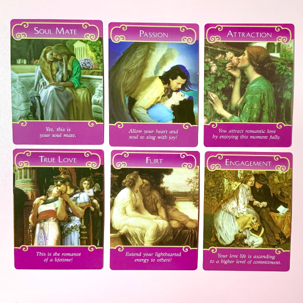(Customizable) "The Romance Angels Oracle Deck,"