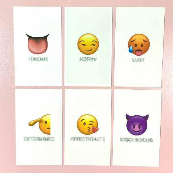 (30 MIN) Emoji Emotions Oracle Deck Reading