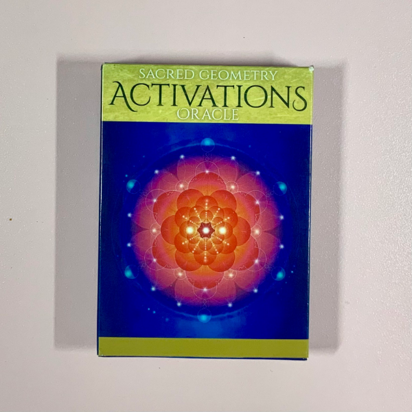 (Customizable) "Sacred Geometry Activations Oracle Deck," FOR TAROT READING